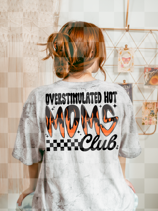 OVERSTIMULATED HOT MOMS CLUB DIGITAL DESIGN