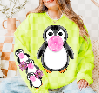 Bubble Gum Penguin Digital Download