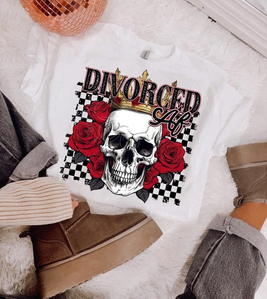 DIVORCED AF PNG DESIGN