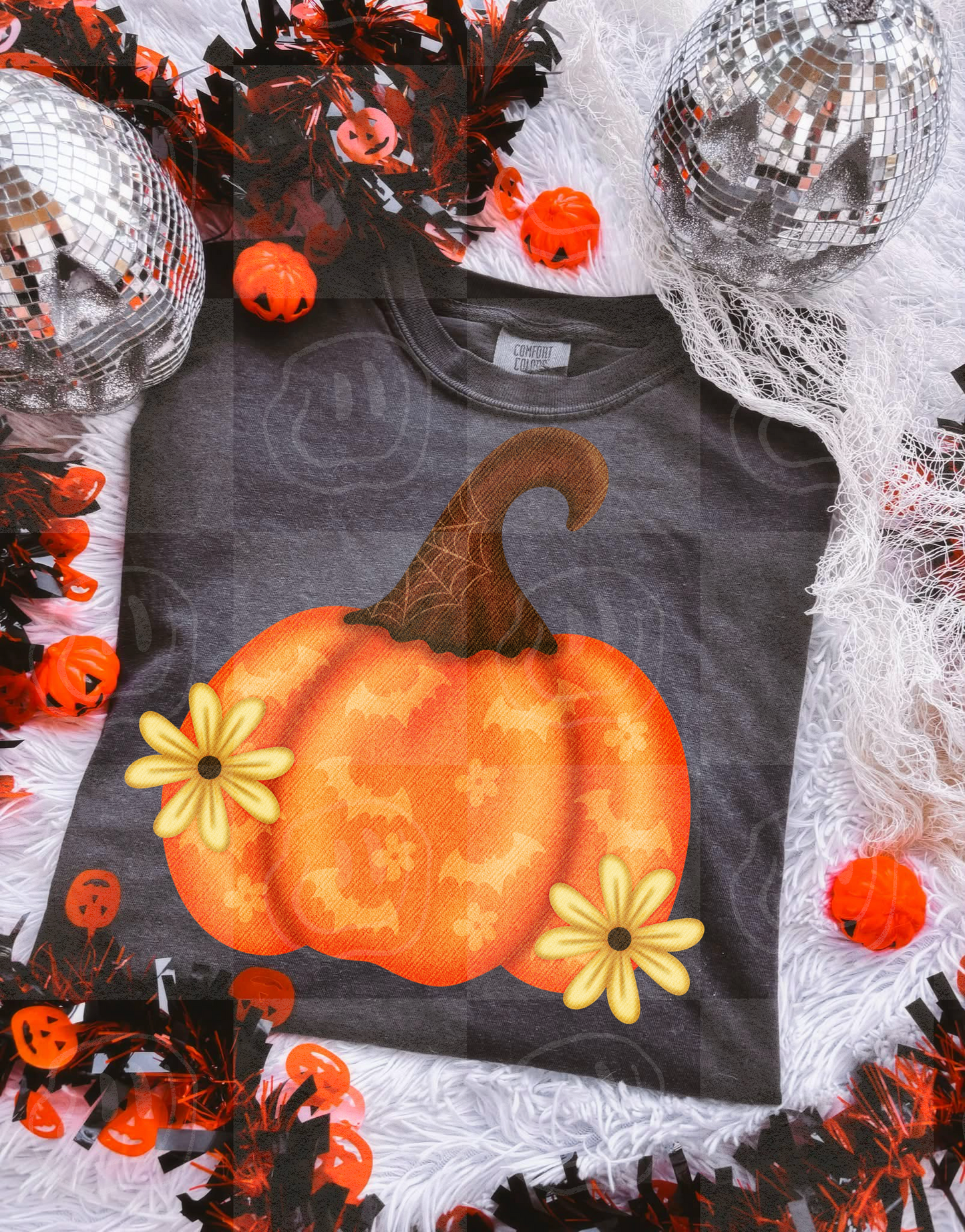 Pumpkin Floral Digital Download
