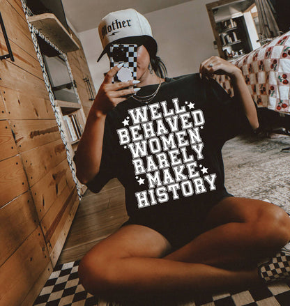 RARELY MAKE HISTORY DIGITAL DESIGN