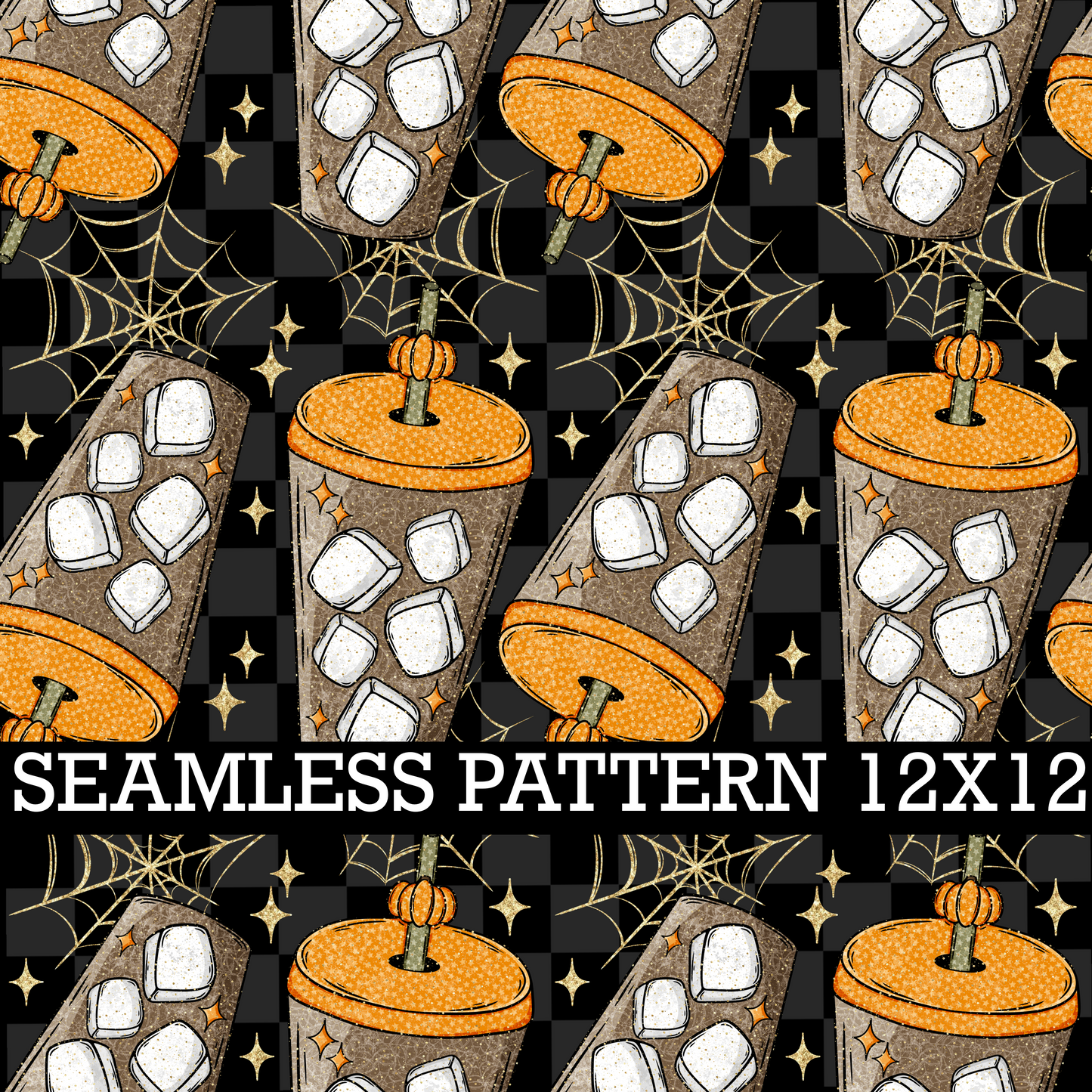 SPOOKY SEASON JUNKIE SEAMLESS PATTERN