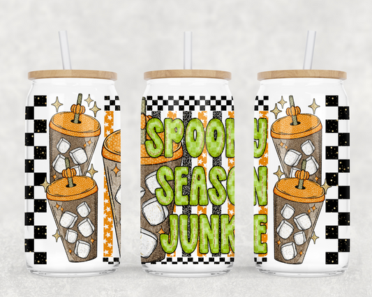 SPOOKY SEASON JUNKIE GLASS WRAP