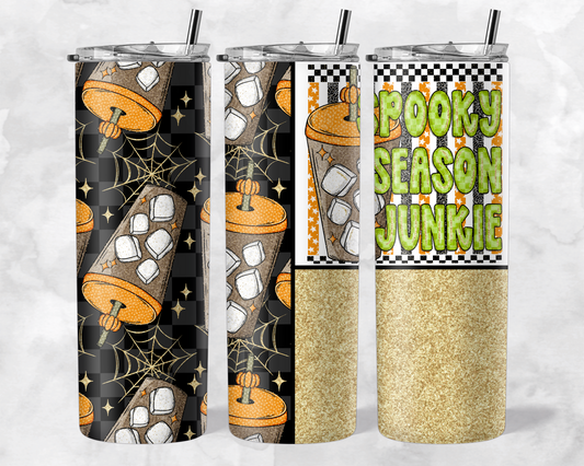 SPOOKY SEASON JUNKIE TUMBLER WRAP