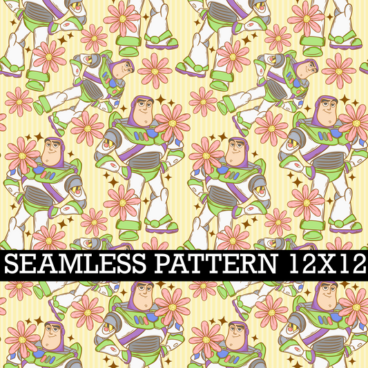 LIGHTYEAR SEAMLESS PATTERN