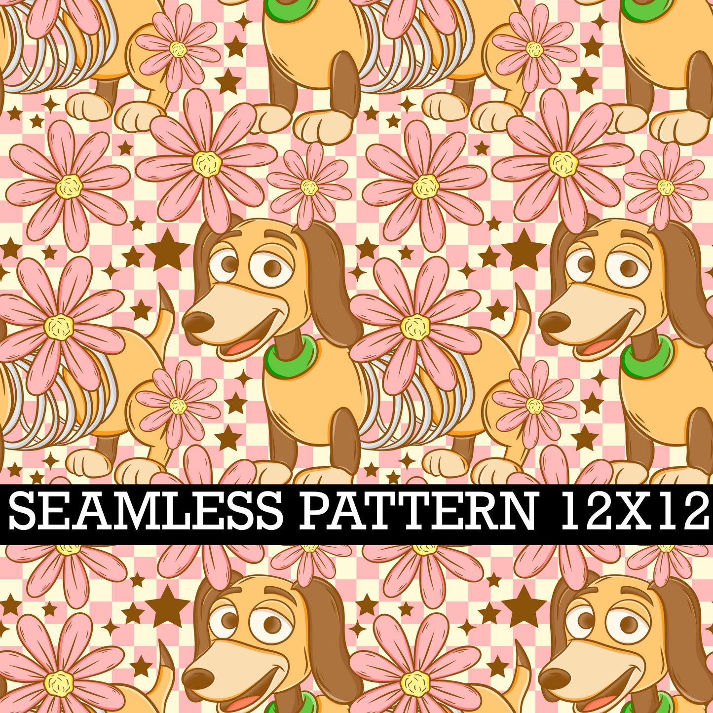 SLINKY FLORAL SEAMLESS PATTERN