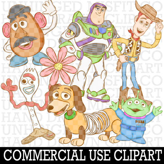 TOY CLIPART BUNDLE