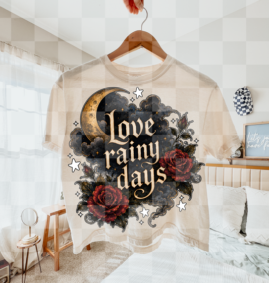 LOVE RAINY DAYS DIGITAL DESIGN