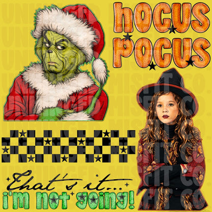 TRICK OR TINSEL CLIPART COLLAB W/ CSTAGE