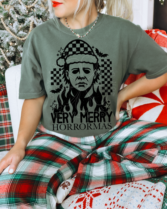 Very Merry Horrormas PNG Design *NO LICENSING REQUIRED*