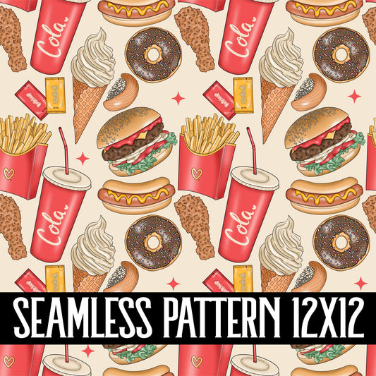FOODIE SEAMLESS PATTERN