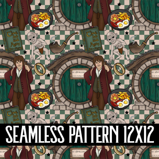 HOBBIT SEAMLESS PATTERN