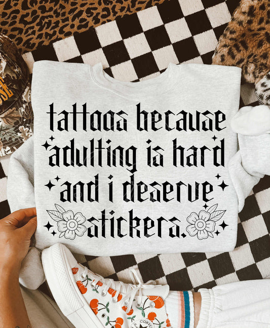 I Deserve Stickers PNG Design *NO LICENSING REQUIRED*