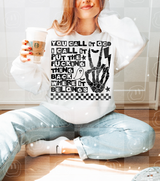 You Call It OCD Digital Download