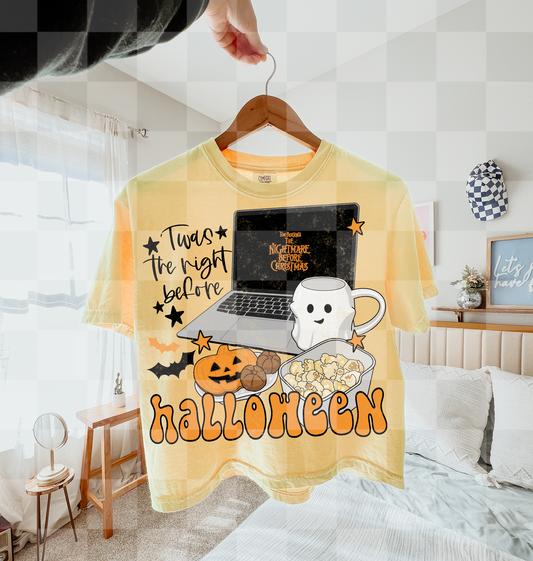 ‘TWAS THE NIGHT BEFORE HALLOWEEN DIGITAL DESIGN