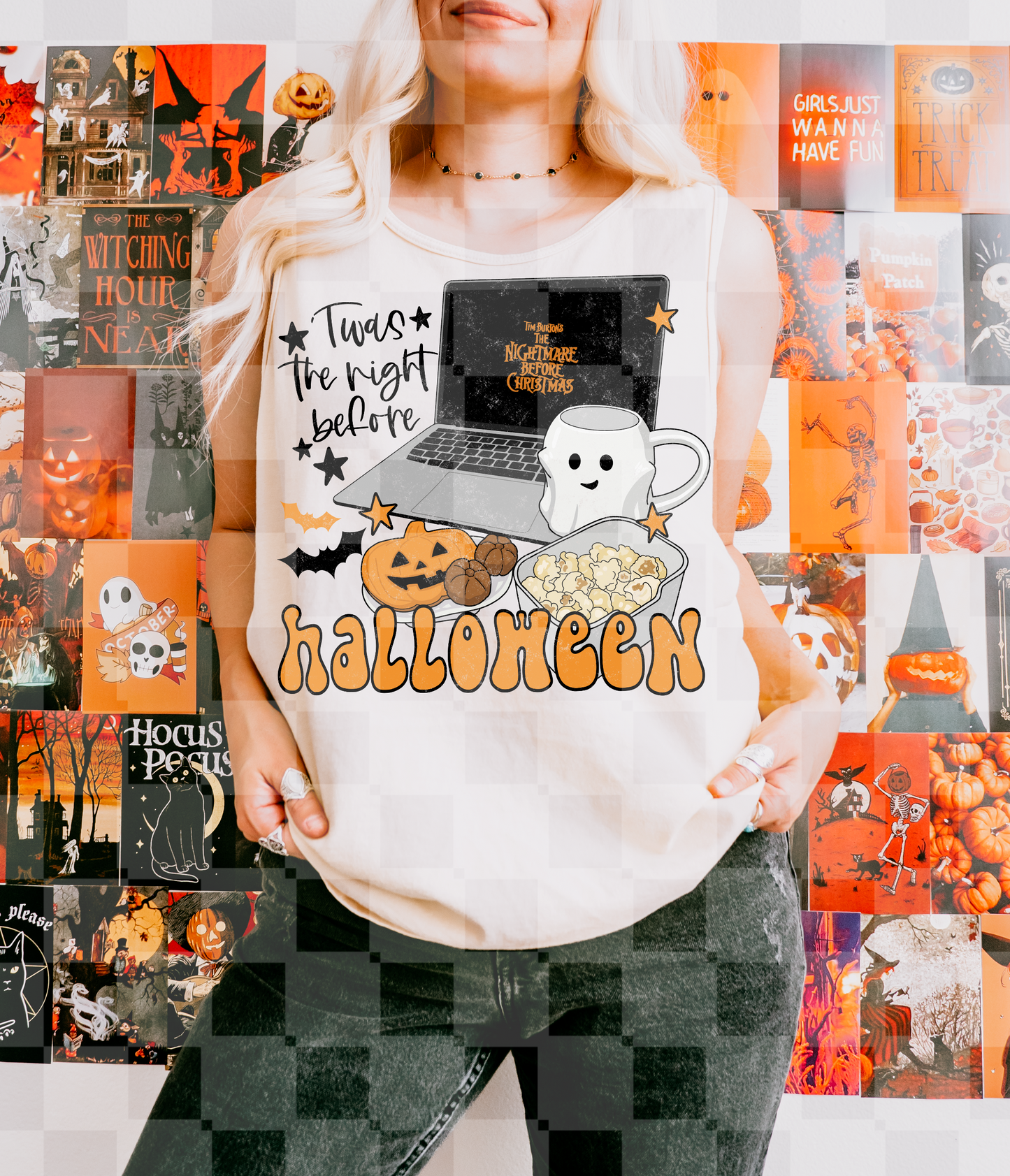 ‘TWAS THE NIGHT BEFORE HALLOWEEN DIGITAL DESIGN