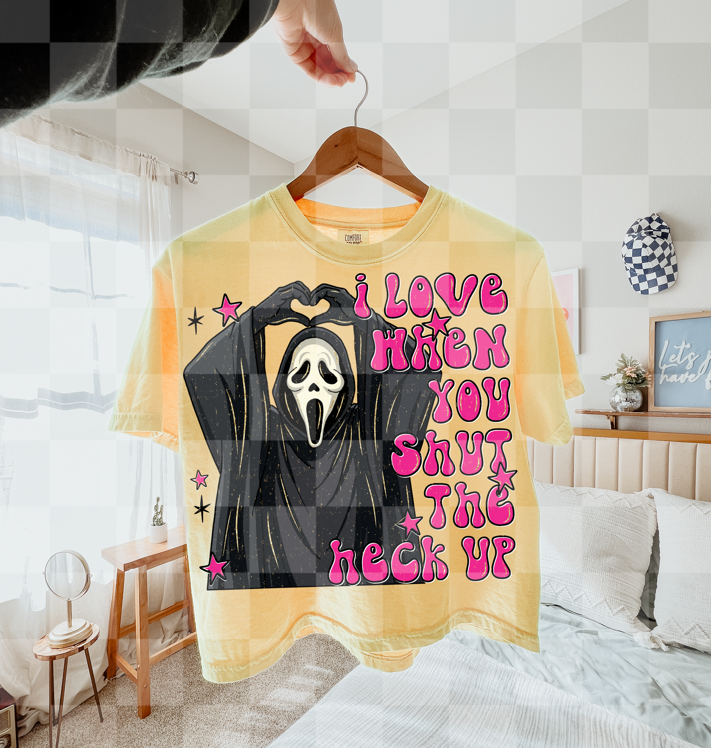 I LOVE WHEN YOU SHUT THE HECK UP DIGITAL DESIGN