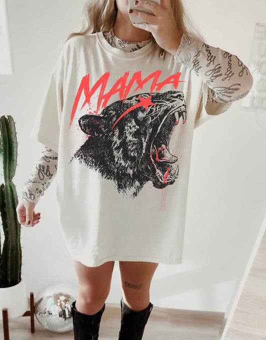 cheetah mama png design - no licensing required - instant download