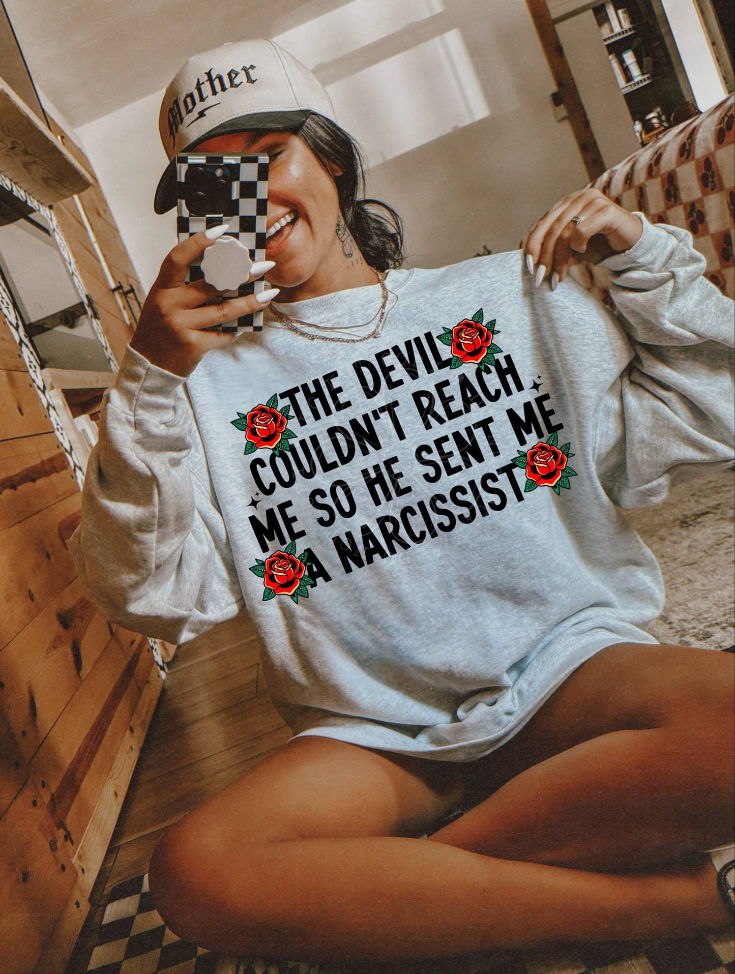 SENT A NARCISSIST PNG DESIGN