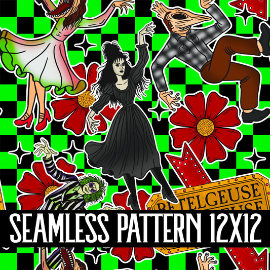 AFTERLIFE SEAMLESS PATTERN