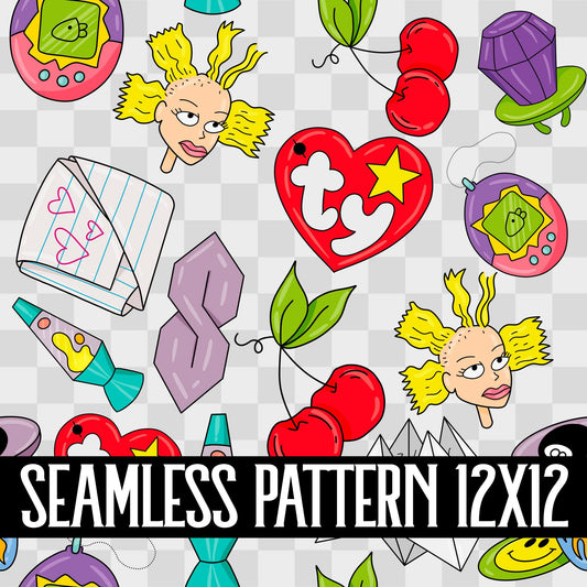 90’S SEAMLESS PATTERN