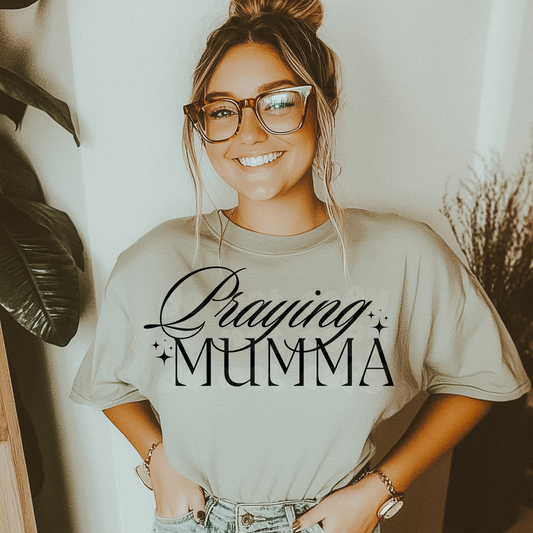 PRAYING MUMMA PNG DESIGN
