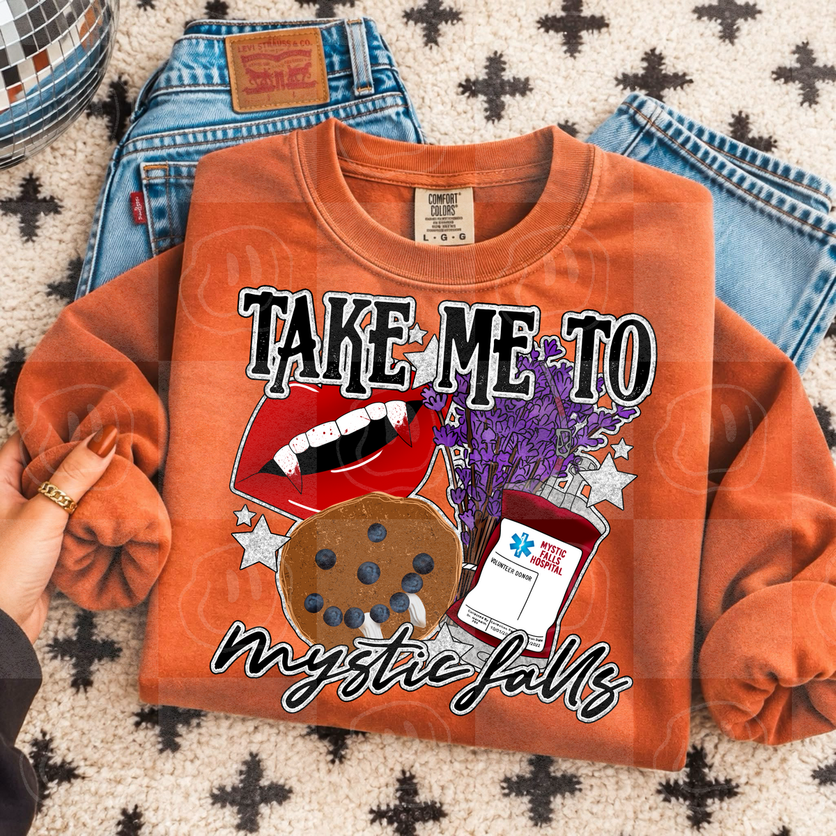 Take Me To Mystic Falls Digital Download★NOT HAND DRAWN★