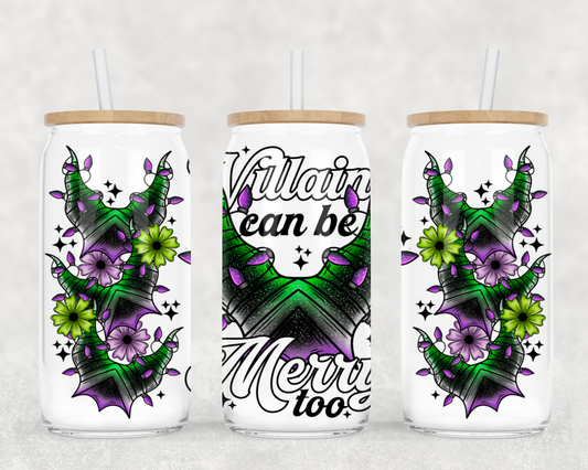 Villains Merry Glass Wrap *NO LICENSING REQUIRED*