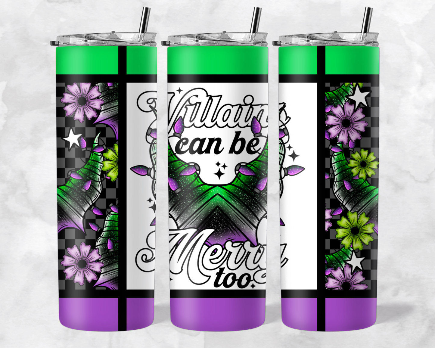 Villain Merry Tumbler Wrap *NO LICENSING REQUIRED*