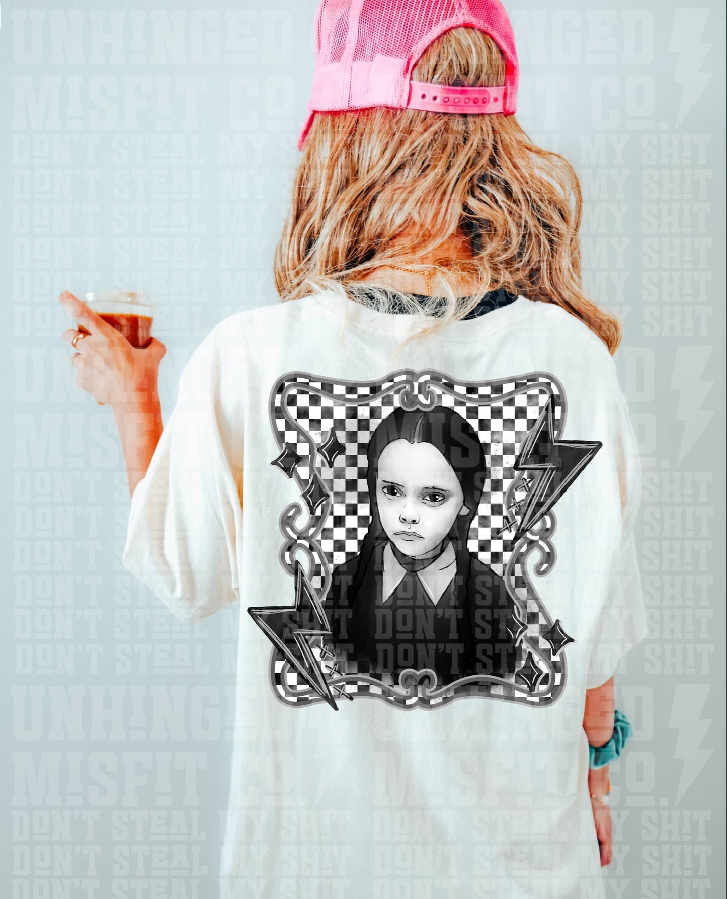 HORROR GIRL PNG DESIGN