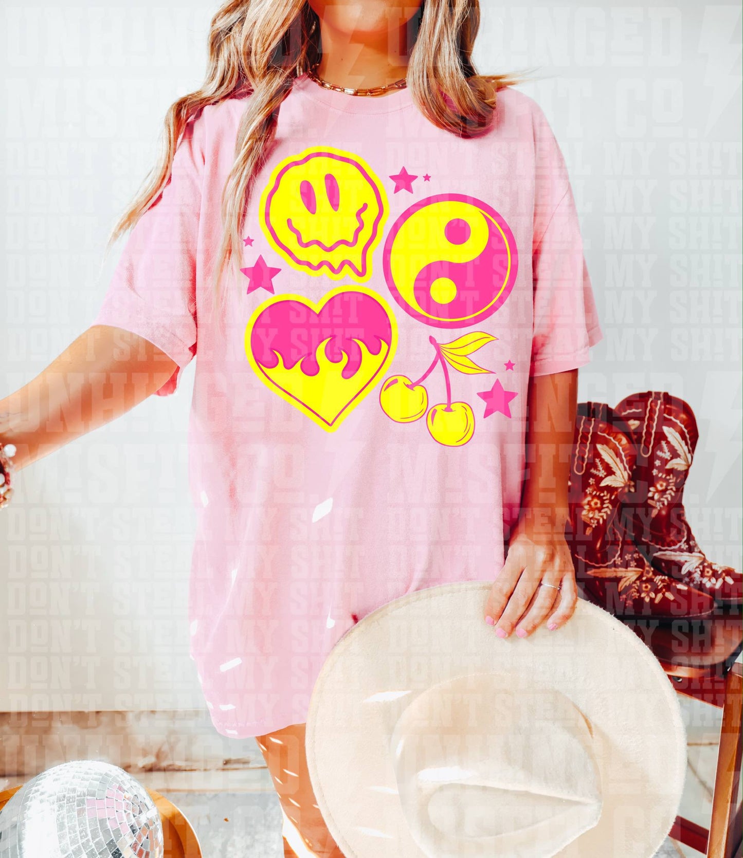 Y2K COLLAGE PNG DESIGN