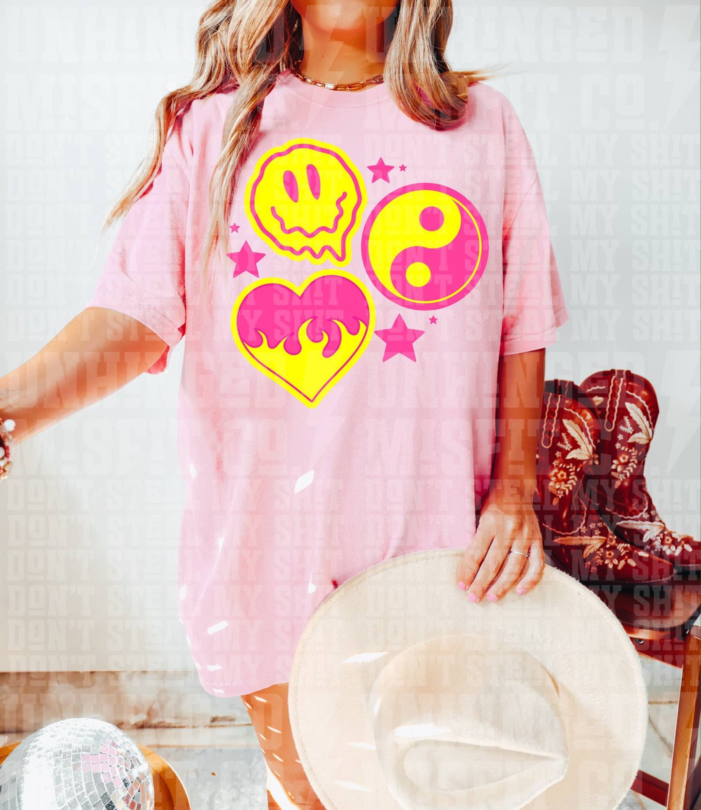 Y2K COLLAGE V2 PNG DESIGN