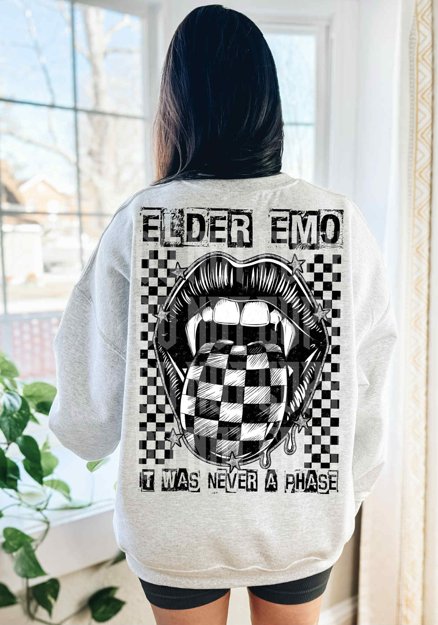 Elder Emo PNG Design *NO LICENSING REQUIRED*