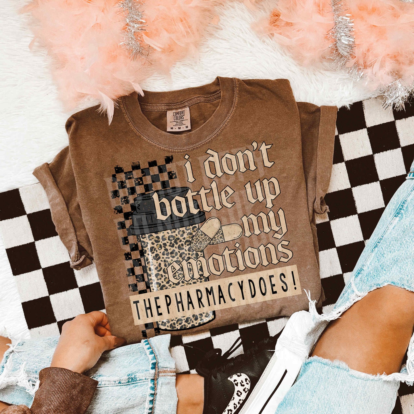 I DON'T BOTTLE UP MY EMOTIONS DIGITAL DESIGN