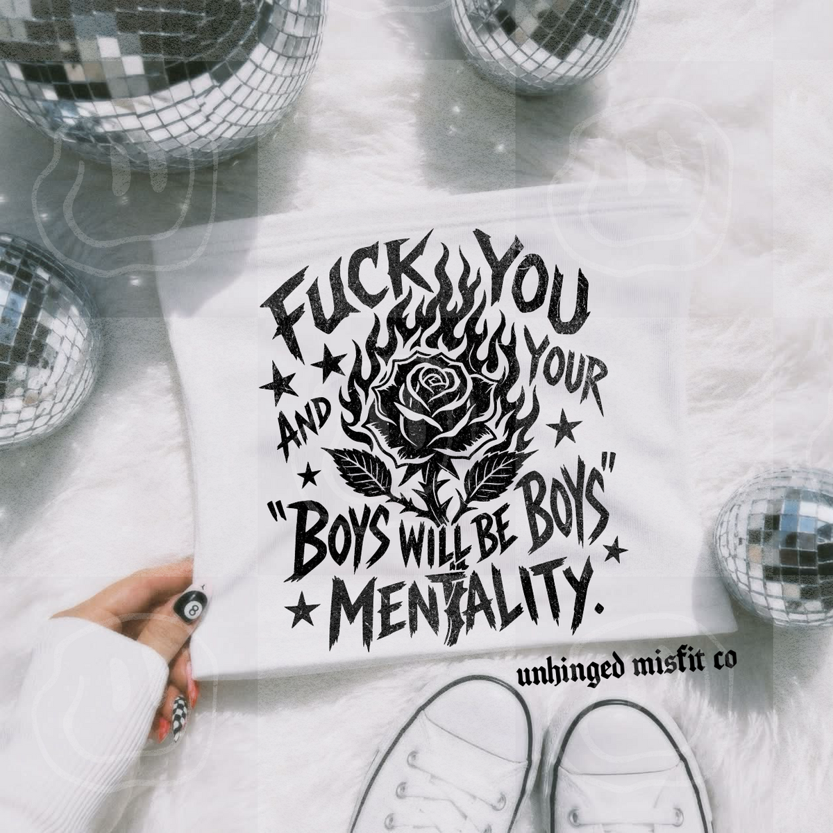 Boys Will Be Boys Mentality Digital Download