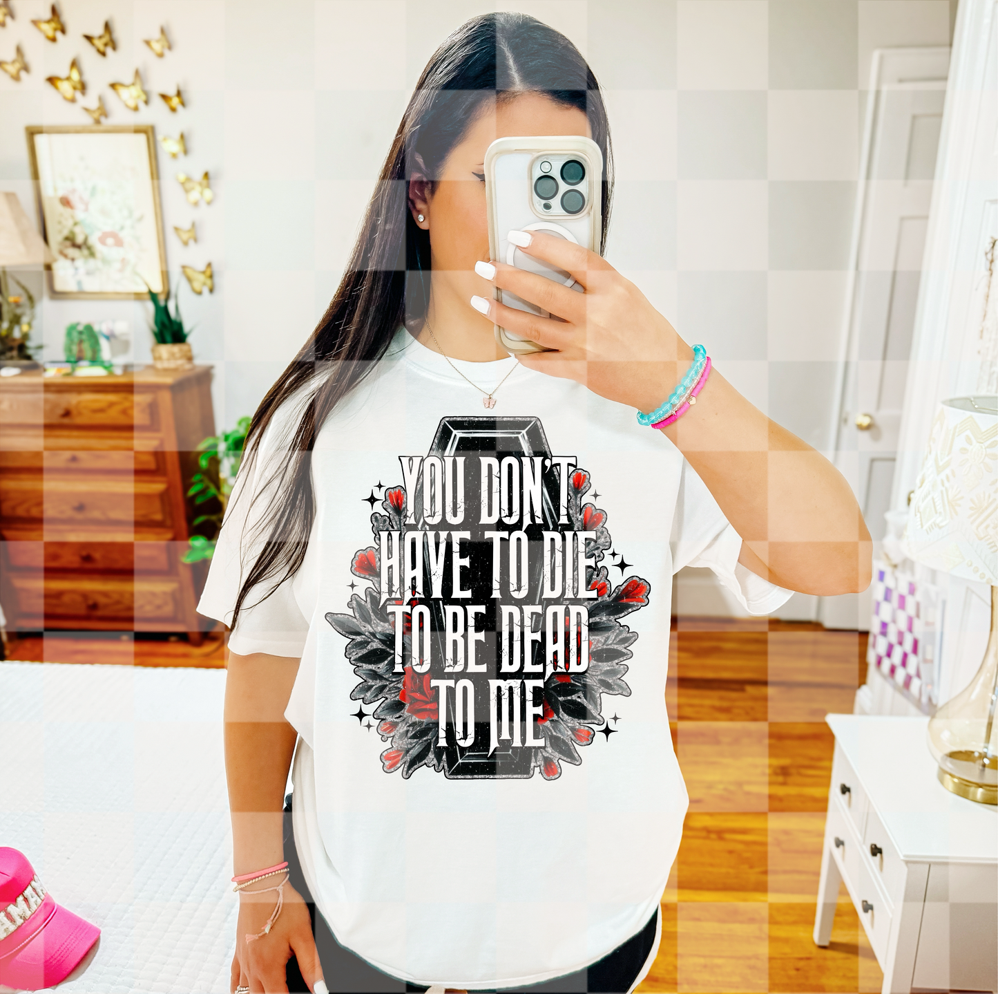 Dead To Me PNG Design *NO LICENSING REQUIRED*