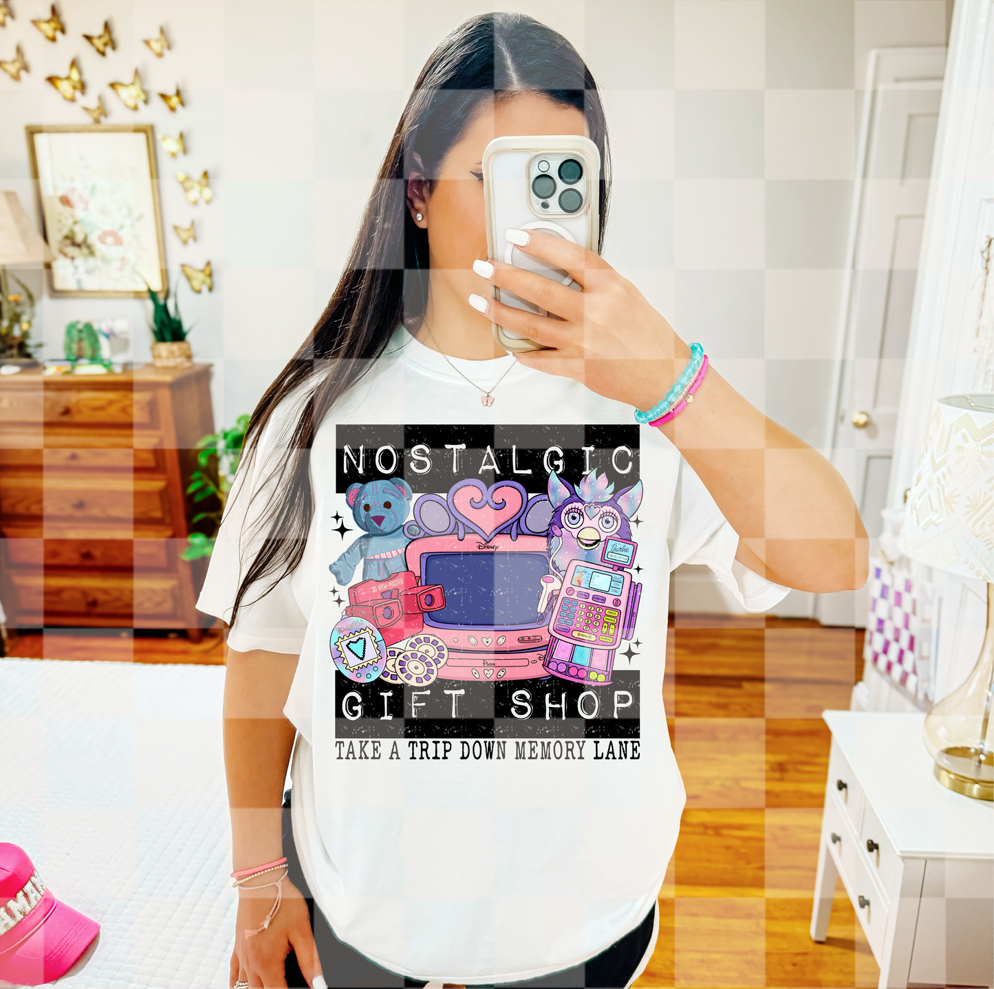 Nostalgic Gift Shop PNG Design *NO LICENSING REQUIRED*