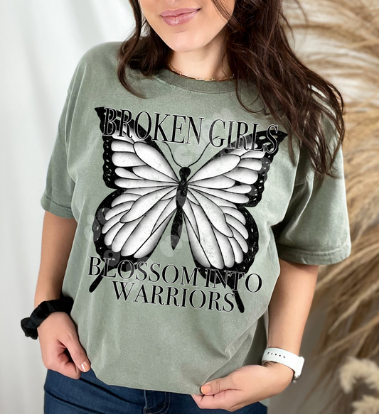 BROKEN GIRLS PNG Design *NO LICENSING REQUIRED*