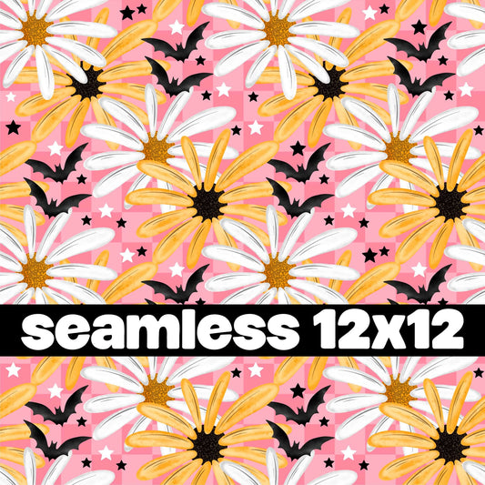 Spooky Floral Seamless