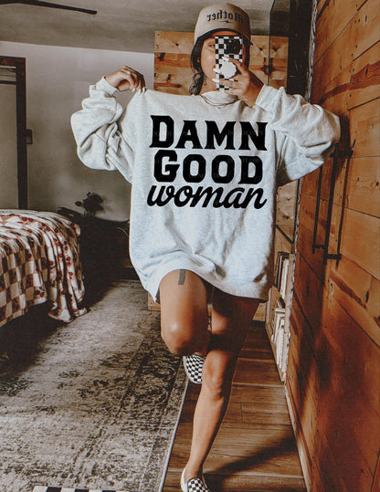 DAMN GOOD WOMAN DIGITAL DESIGN