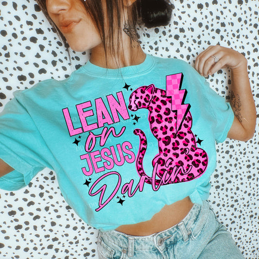 Lean On Jesus Darlin’ PNG Design *NO LICENSING REQUIRED*