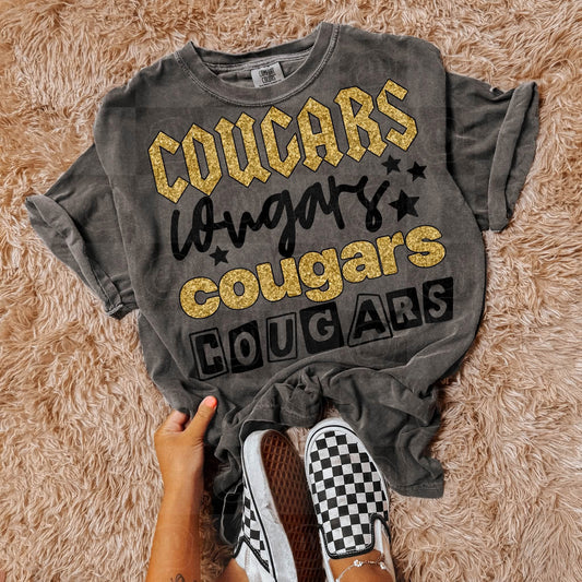 Cougars Digital Download + 4 PNGS INCLUDED