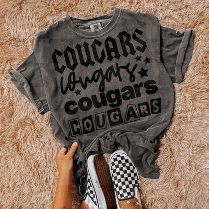 Cougars Digital Download + 4 PNGS INCLUDED