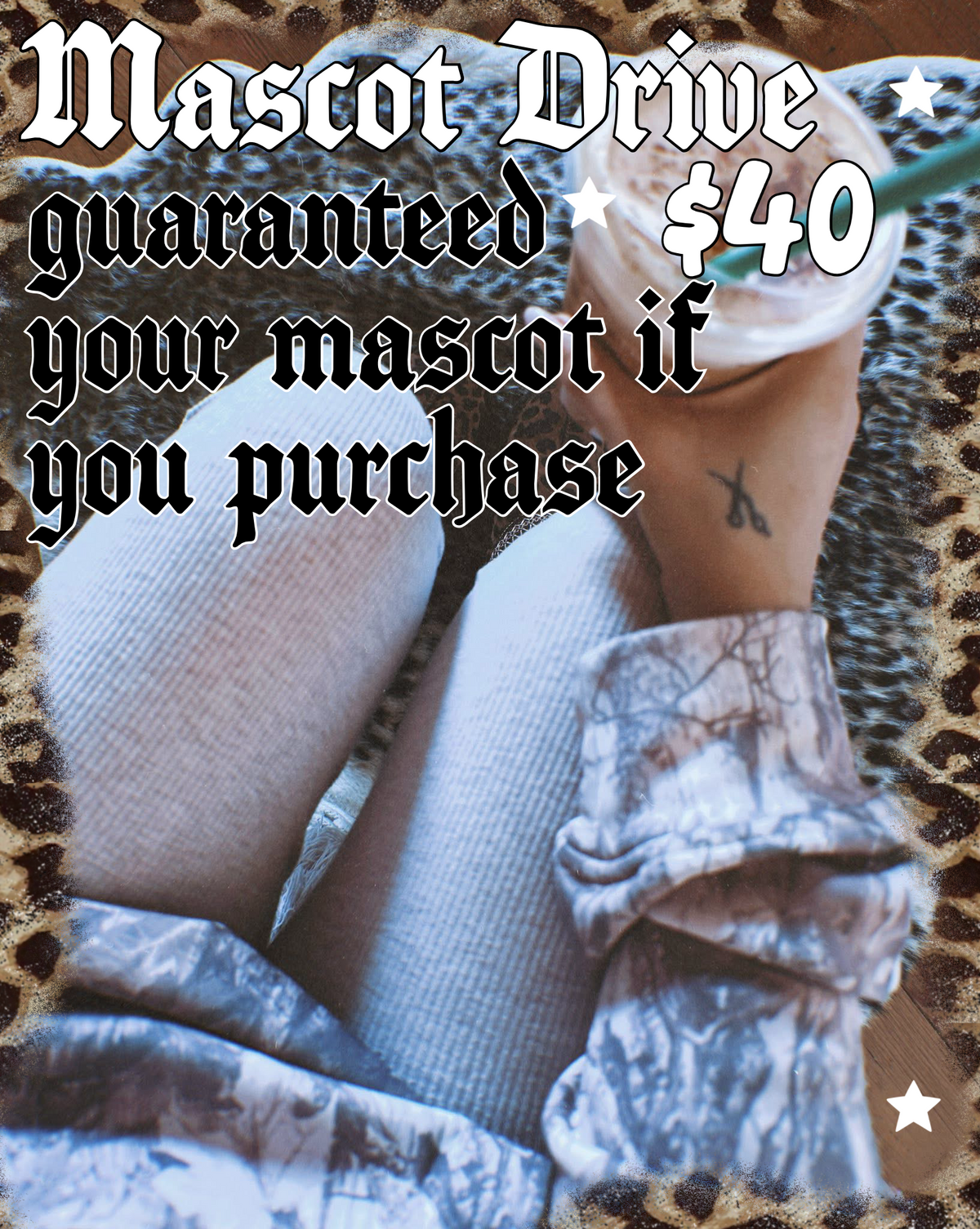 MASCOT DRIVE - GUARANTEED YOUR MASCOT WITH PURCHASE