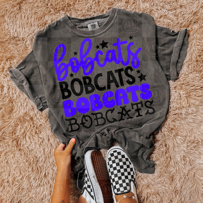Bobcats Digital Download + 4 PNGS INCLUDED