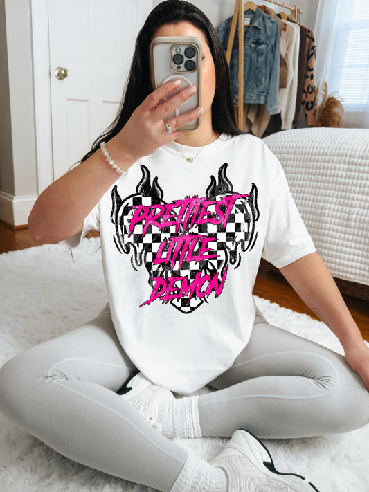 Prettiest Little Demon PNG Design *NO LICENSING REQUIRED*