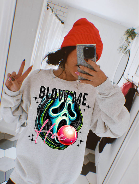Blow Me Hoe PNG Design *NO LICENSING REQUIRED*