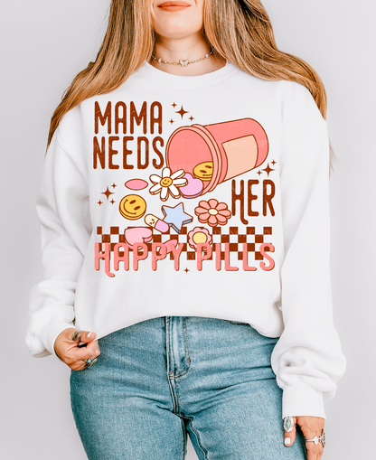 MAMA NEEDS HER HAPPY PILLS DIGITAL DESIGN