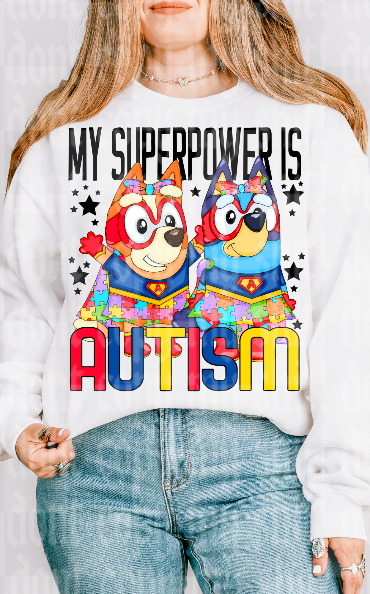 MY SUPERPOWER IS AUTISM DIGITAL DESIGN