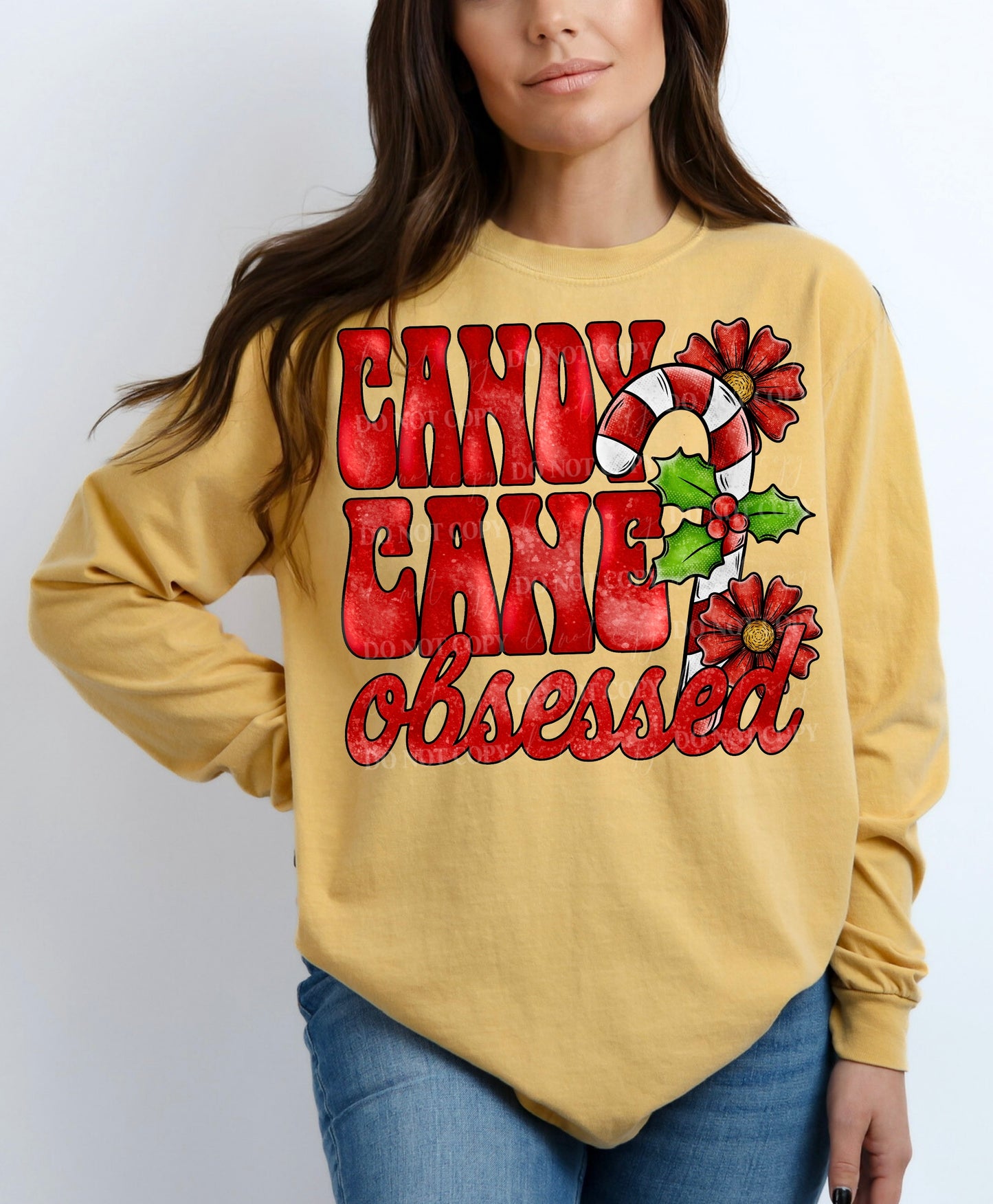 CANDY CANE OBSESSED DIGITAL DESIGN